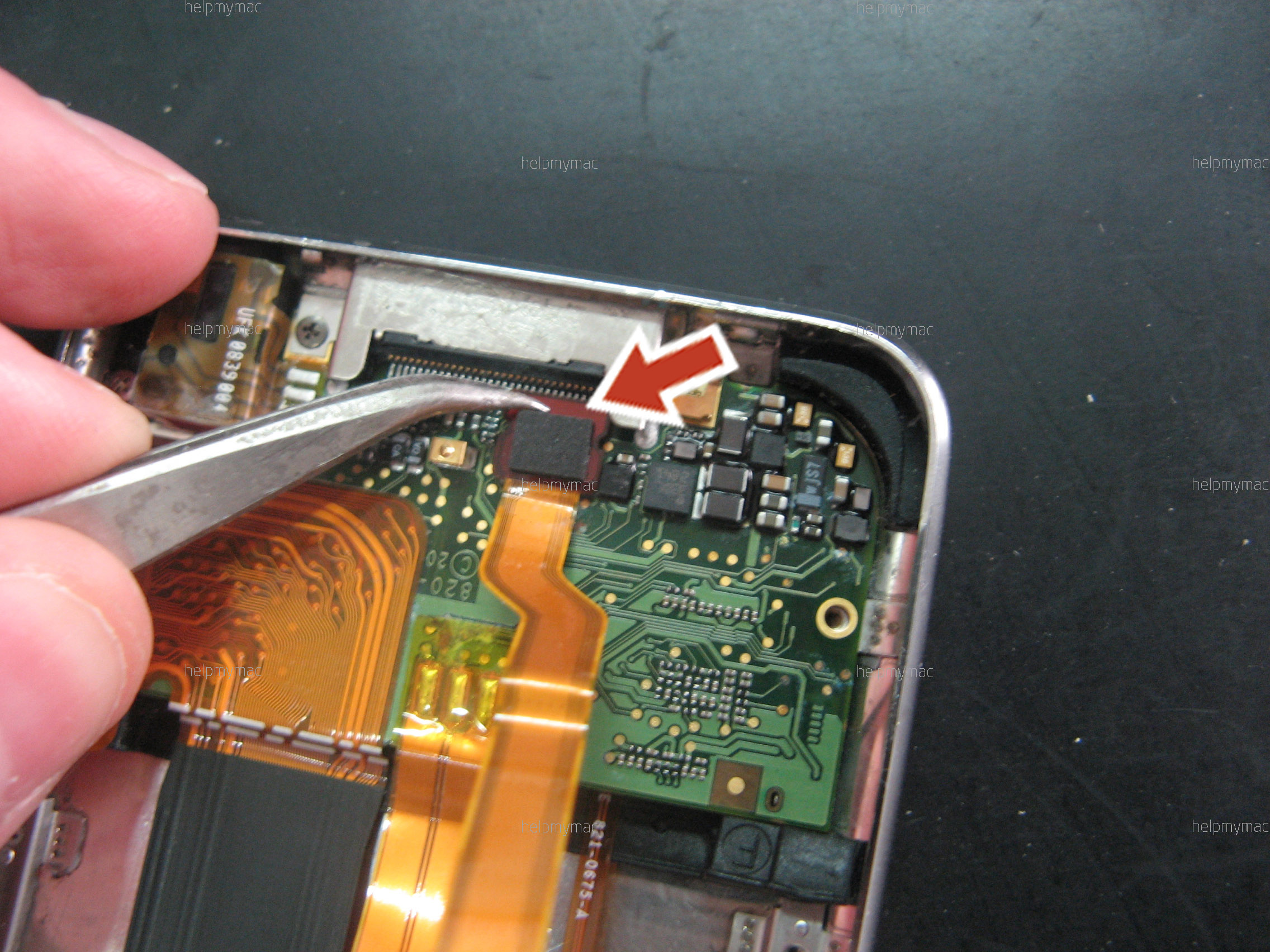Перепаять шлейф тачскрина Перепаять шлейф тачскрина